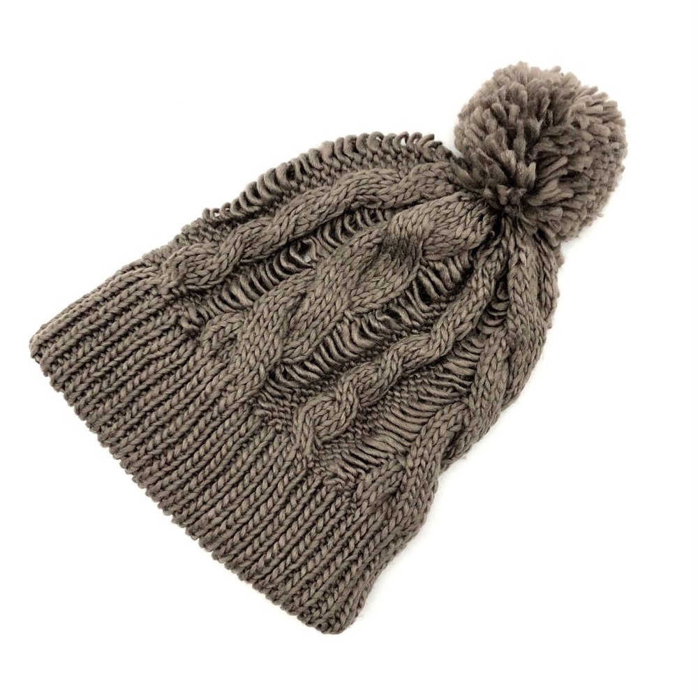 Brown Winter beanie hat cap for men women teen youth